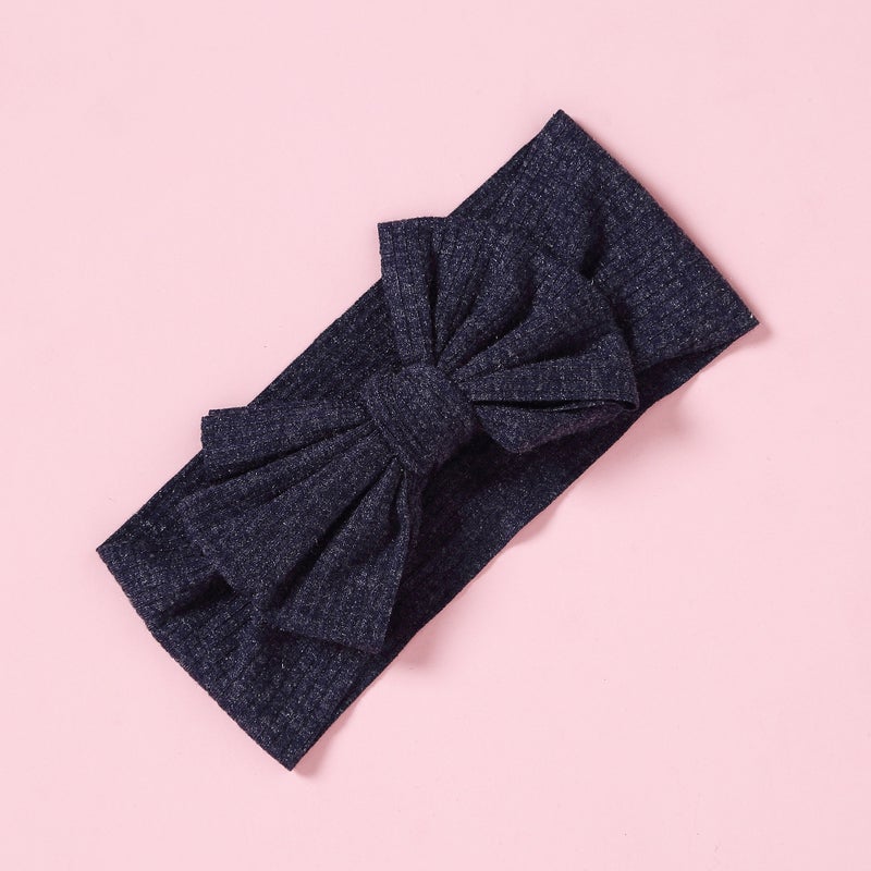 Generic European and American children's hair accessories bow headdress baby hair band handmade pit Guard Door baby headband in stock wholesale  - Image 4