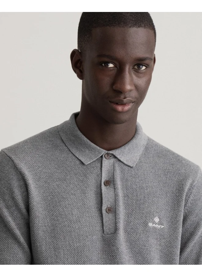 GANT Gant Cotton Pique Polo Sweater
