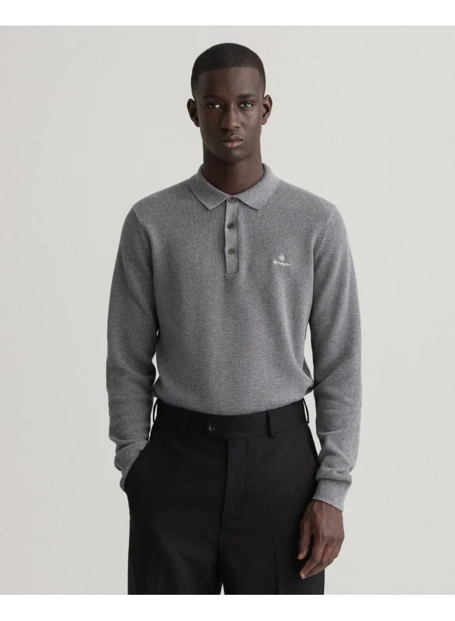 GANT Gant Cotton Pique Polo Sweater