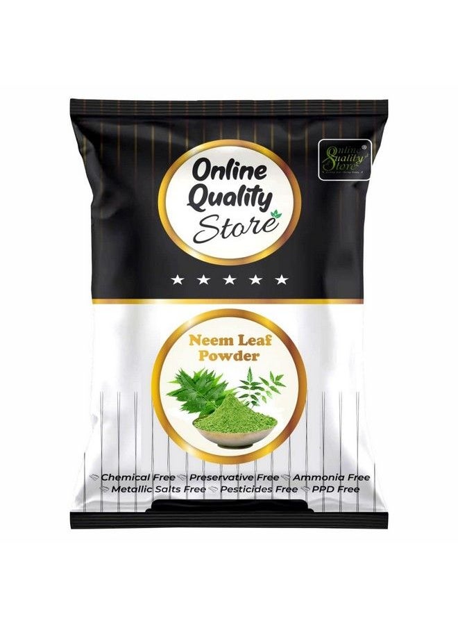 Online Quality Store Neem Powder For Face Pack ;Neem Powder ;Neem Powder For Face Pack Organic ;Pure Neem Powder ;Pure Organic Neem Powder For Facebodyskinhairplants ;Azadirachta Indica100G  - Image 3