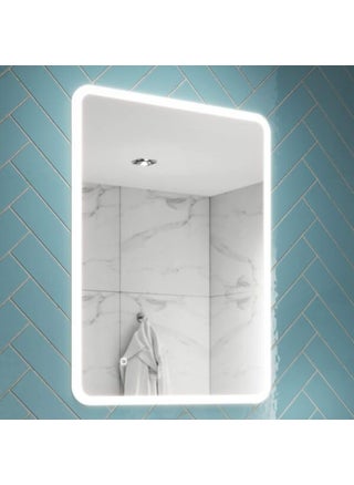 Quality Glass Bathroom LED Mirror with Touch Sensor 3 Light Effects Glass Rectangular LED46 18 x 30 Inch - pzsku/Z0AD58CE808424B920C56Z/45/1745821251/3cf8334d-c5d1-423c-8a3c-3d95e4def5dc