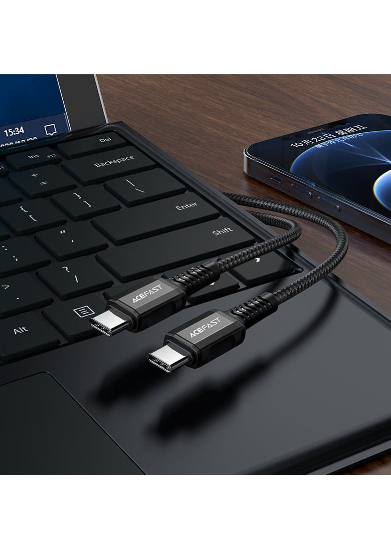 أسيفاست كابل بيانات الشحن ACEFAST C1-03 60W USB-C إلى USB-C. - Image 3