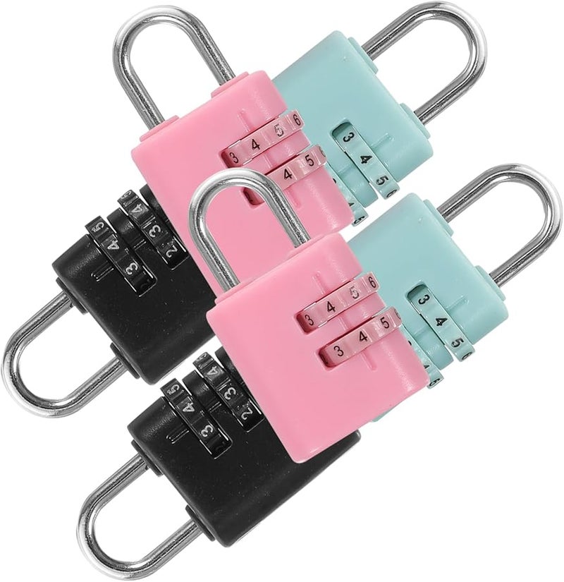 Mikikit 24pcs Cartoon Padlock Set For Kids Travel Locker Locks Wear Resistant - Image 4