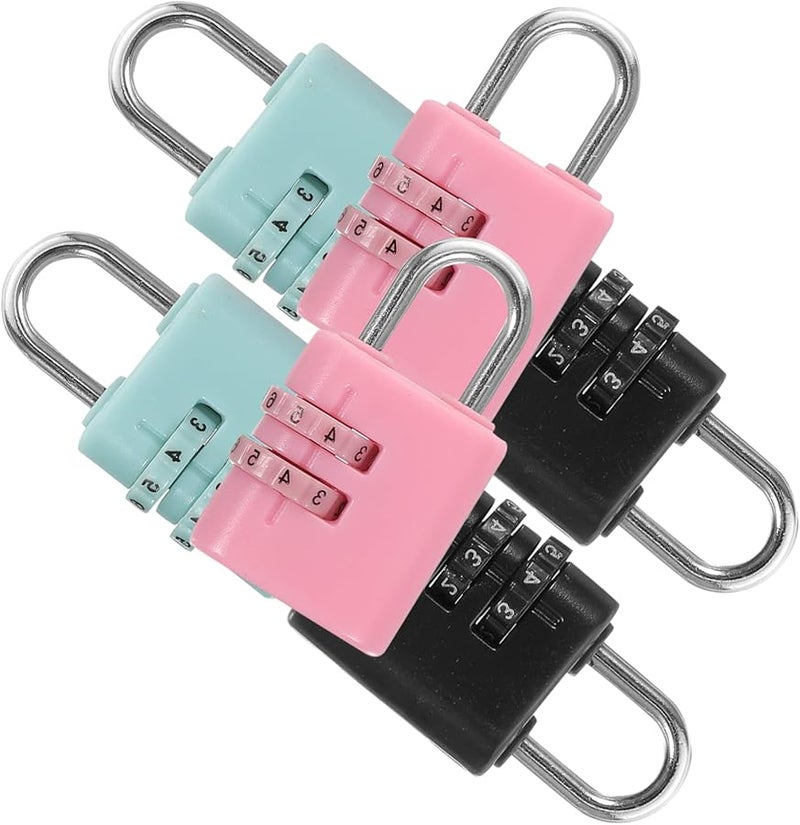 Mikikit 24pcs Cartoon Padlock Set For Kids Travel Locker Locks Wear Resistant - Image 3