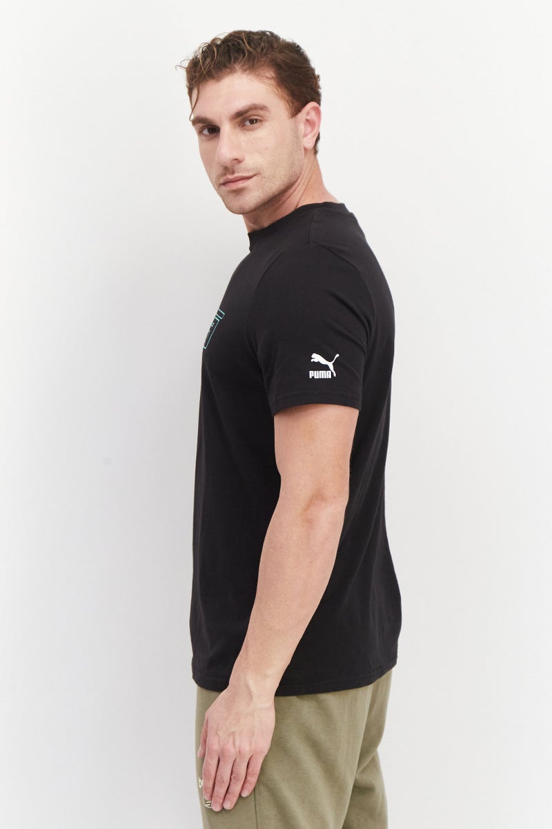 PUMA Men Sportswear Fit Short Sleeve Training T-Shirt, Black - Image 3