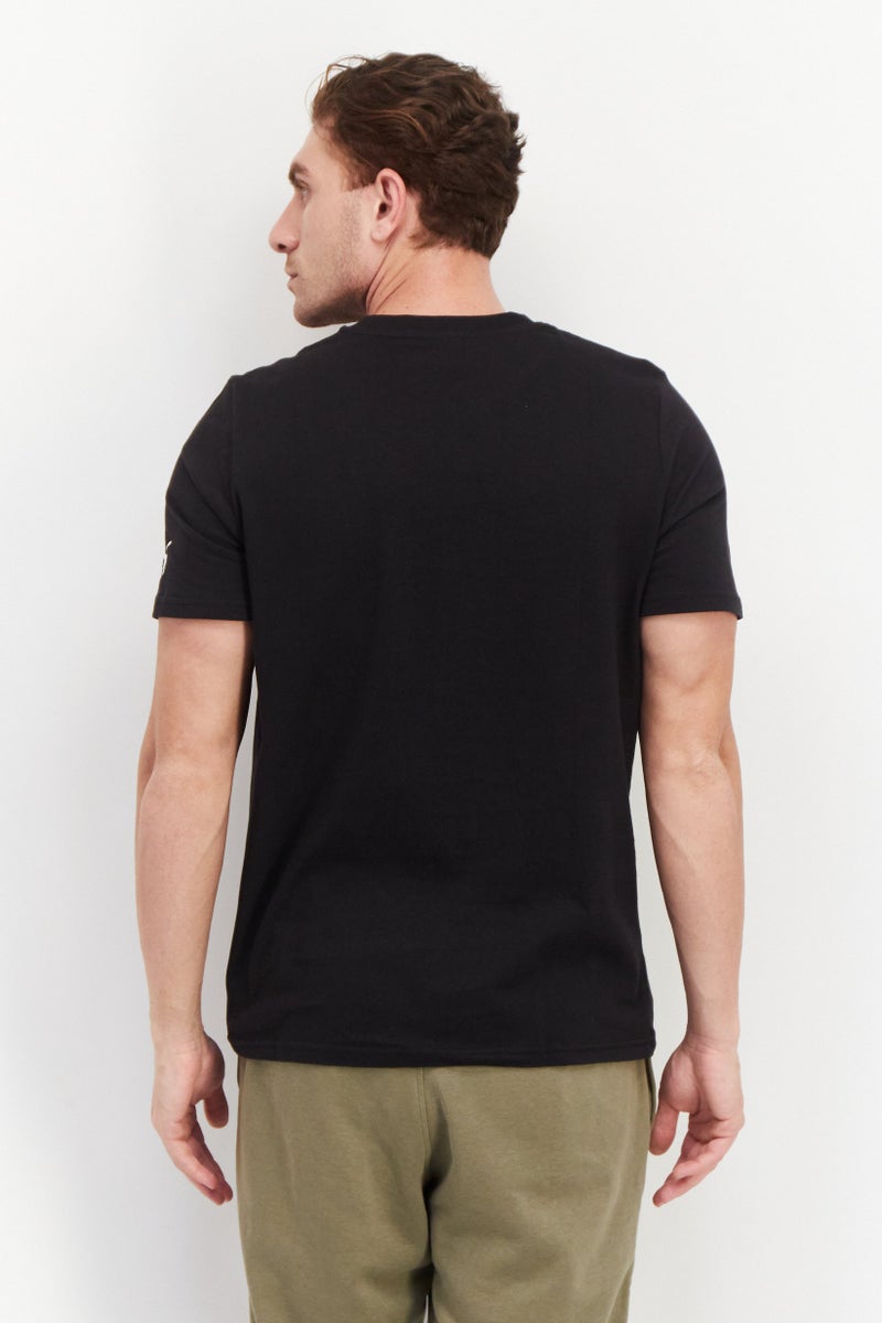 PUMA Men Sportswear Fit Short Sleeve Training T-Shirt, Black - Image 4