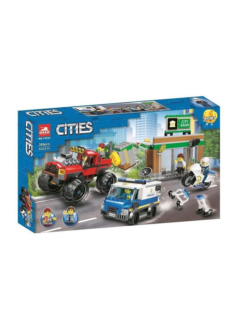 Lari City Series Monster Truck Robbery 386 Pieces - 11533
