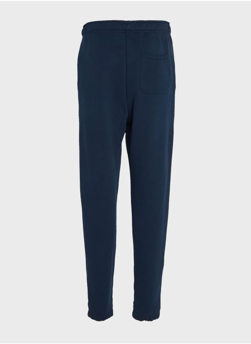 TOMMY JEANS Logo Badge Cuffed Sweatpants