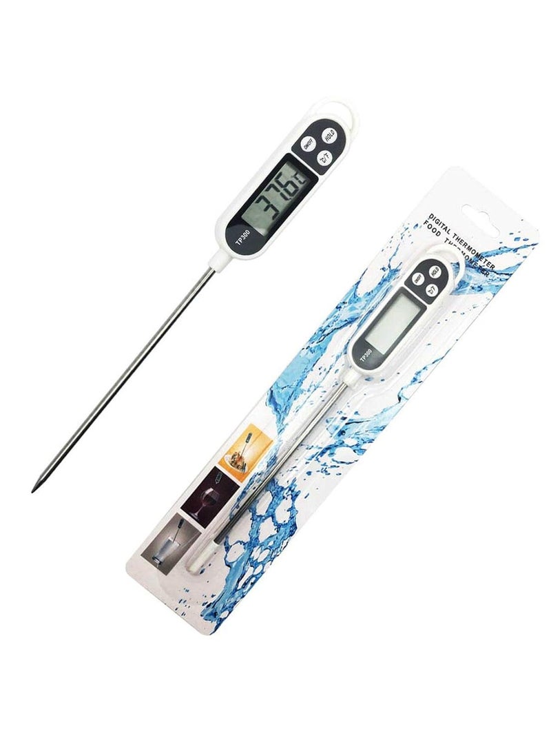 Cake Decor Digital Food Thermometer Kitchen Oven BBQ Cooking Meat Milk Water Measure Probe Tool Thermometer - High Accuracy, Instant Read, Multi-Purpose Cooking & Industrial Use - Image 1