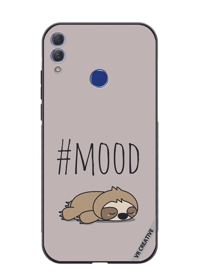 Protective Case Cover For Honor 10 Lite Mood Design Multicolour