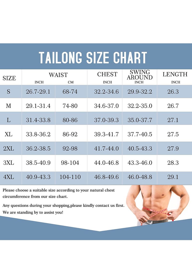 VIUAUAX Compression Shirt for Men Slimming Undershirt Body Shaper Tank top for gynecomastia Sleeveless Shapewear Vest Men White XL  - Image 5