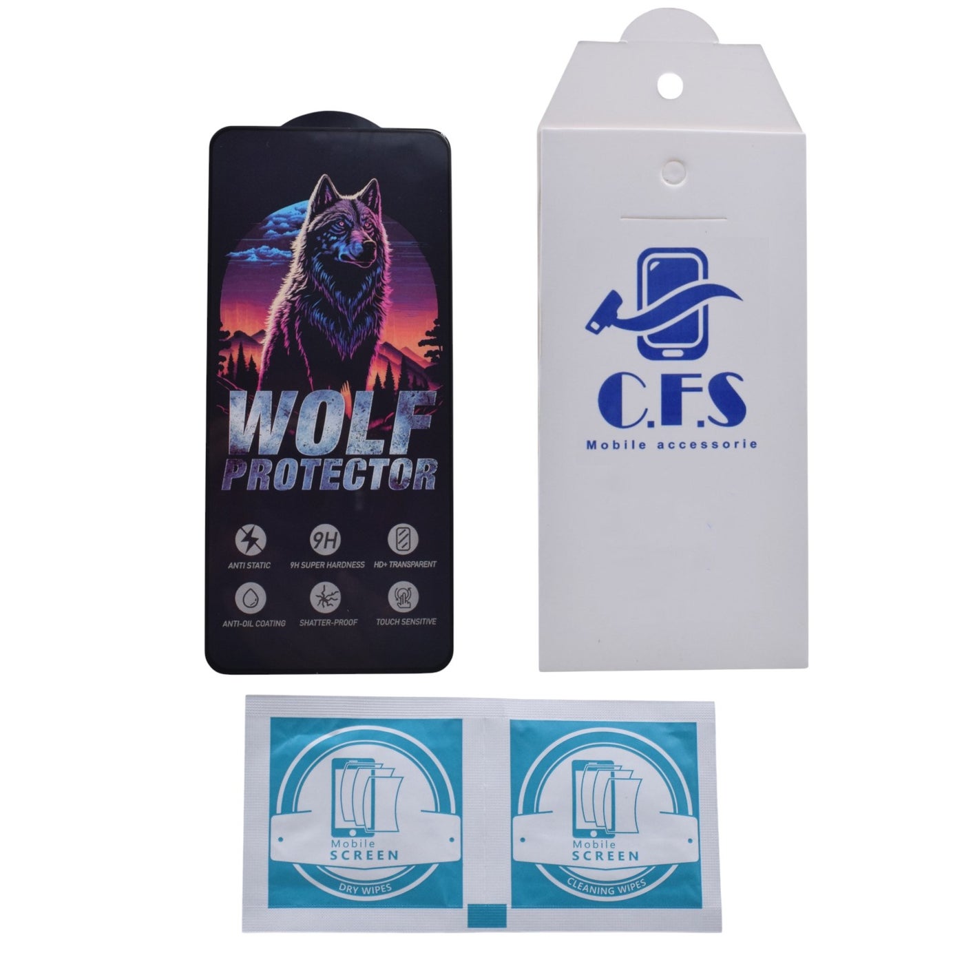 wolf Wolf Glass Screen Protector For OPPO Reno 11f Z0AD64AEC90065266D469Z