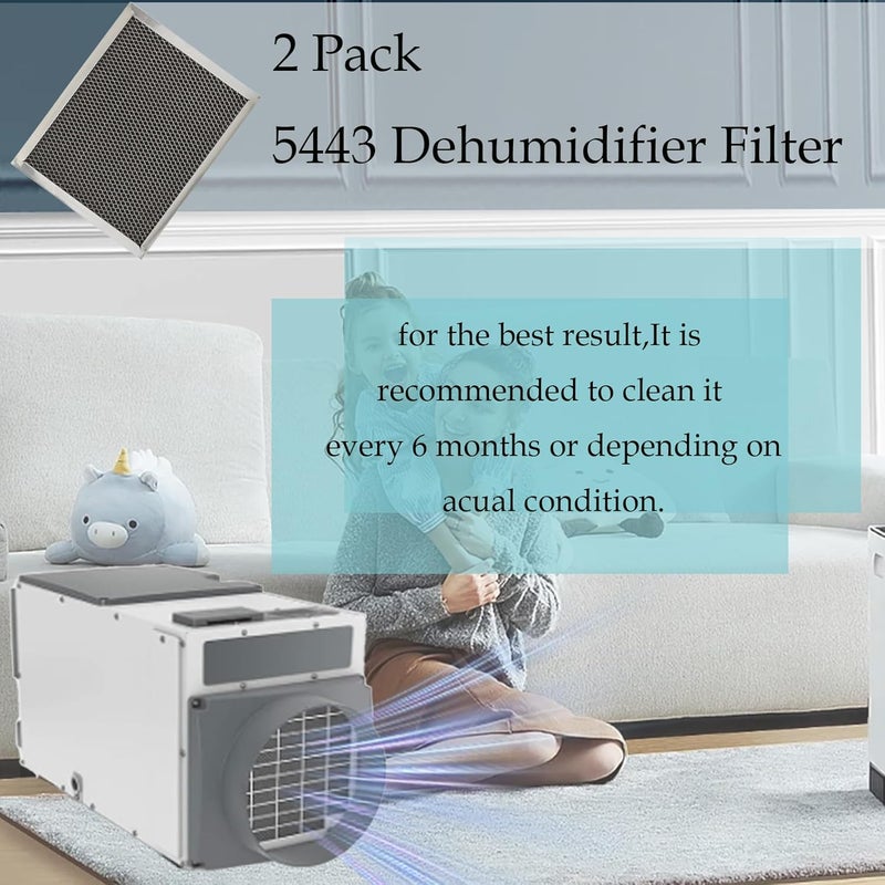 DAODEFUL 5443 Dehumidifier Filter MERV 8 for Aprilaire Whole-House (10"x12"x1") Models 1830, 1850, 1852 and Ventilation Models 8191 8192, Used for Basements, Whole Homes, Office - 2 Pack - Image 4