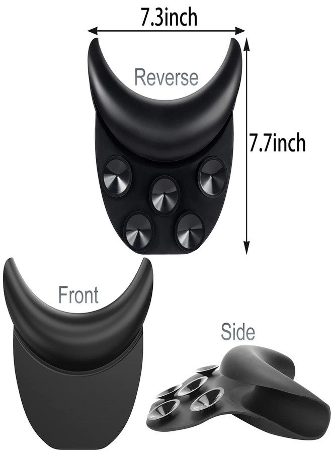 DBYANAN Shampoo Bowl Neck Rest for Sink, Silicone Neck Rest Cushion with Suction Cup, Portable Hair Washing Sink Neck Support Non-Slip for Salon Home Wash Basin - Image 5