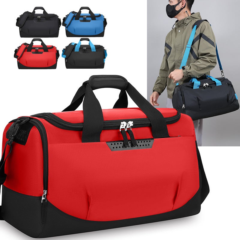Waterproof Sports Duffel Bag 36-55L Wet & Dry Separation - Image 2