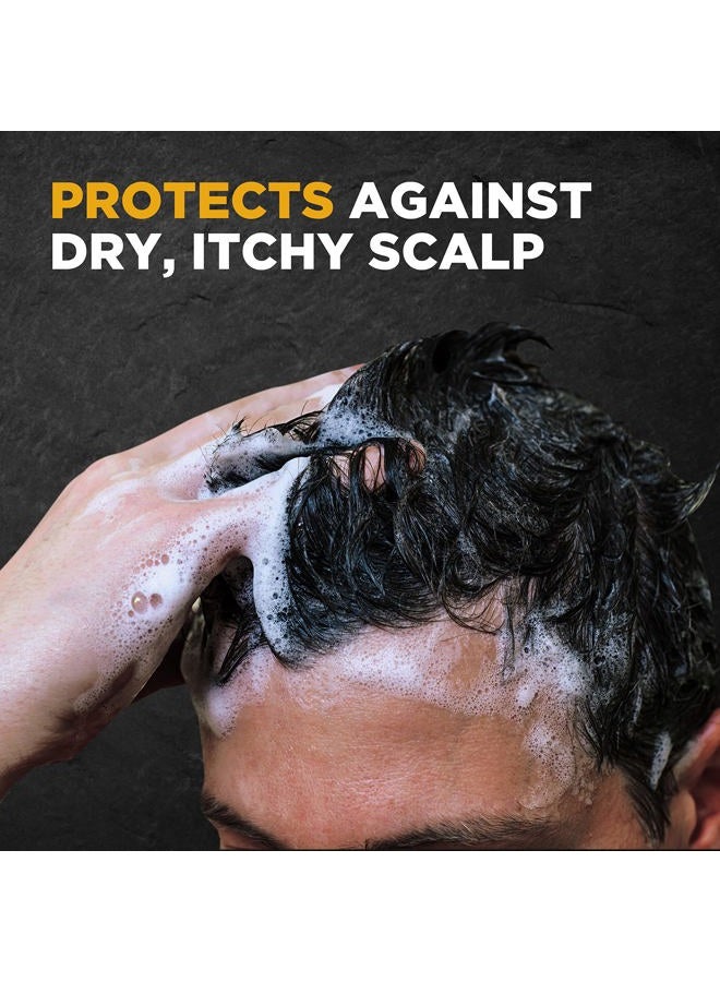 Dove Men+Care 2-in-1 Shampoo and Conditioner for Dry Scalp Itch Relief Hair Care With Hydrolock Complex 20.4 oz 4 Count - Image 2