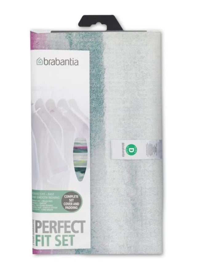brabantia - Brabantia Cotton Ironing Board Cover Complete Size D 135 x 45 cm - Image 1