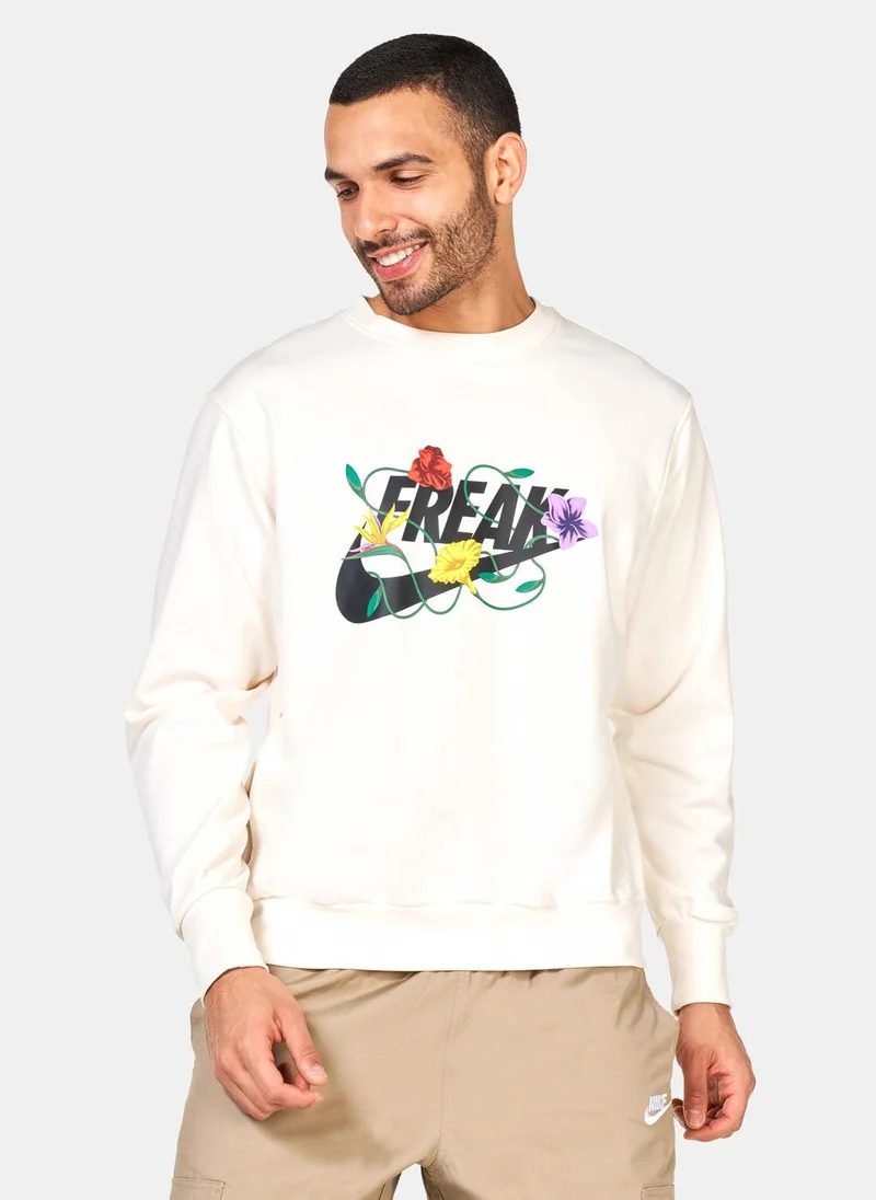 نايكي Men's Giannis Standard Issue Bssketball Sweatshirt