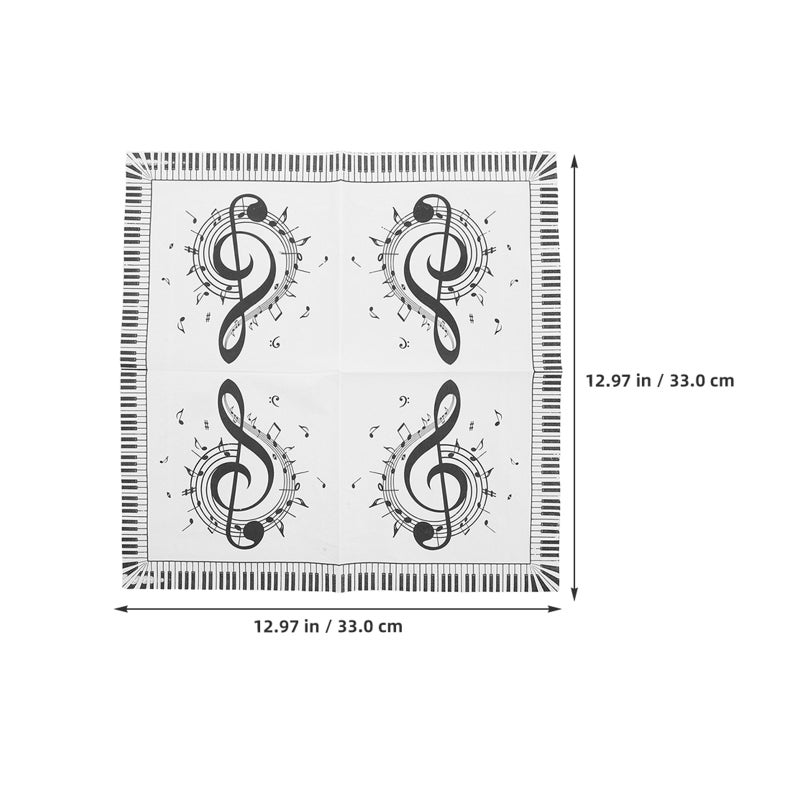 100 x Music Paper Napkins - Image 2
