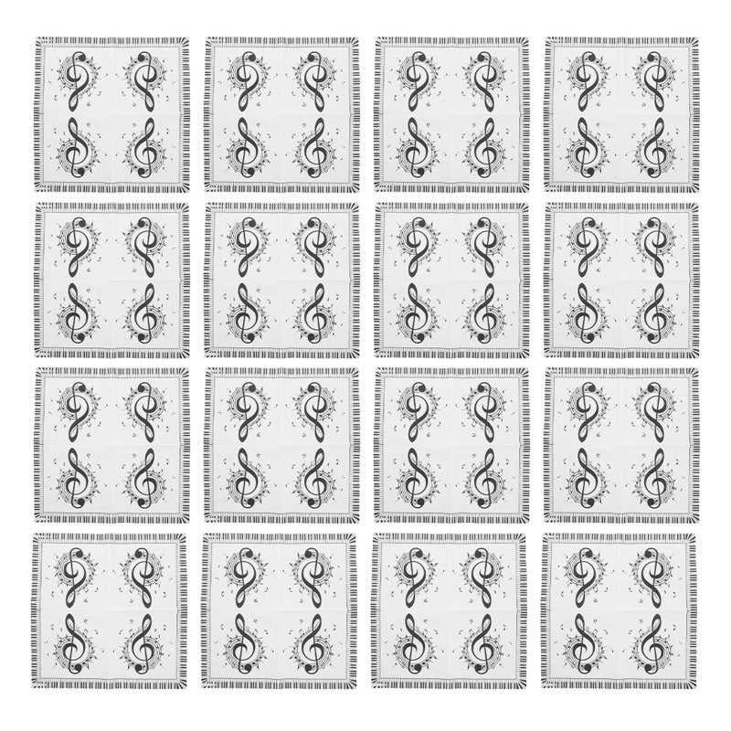 100 x Music Paper Napkins - Image 1