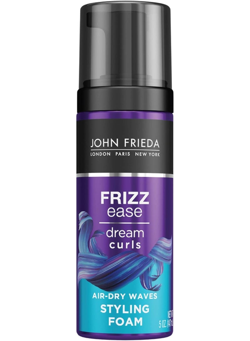 رغوة تصفيف الشعر Frizz Ease Dream Curls لتجفيف الشعر بالهواء 147 مل