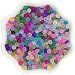 TACOLO 4mm Frosted Glass Beads Bulk 500pcs Small Round Beads for Jewelry Making 60 Colored Glass Seed Beads for Friendship Bracelet Pendants Key Chains Necklaces HairpinsMixed Color - Image 2