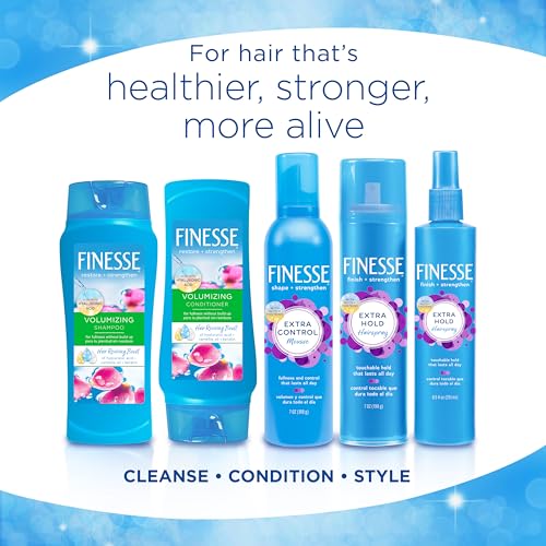 FINESSE Volumize + Strengthen, Volumizing Shampoo, 13 Fl Oz - Image 5