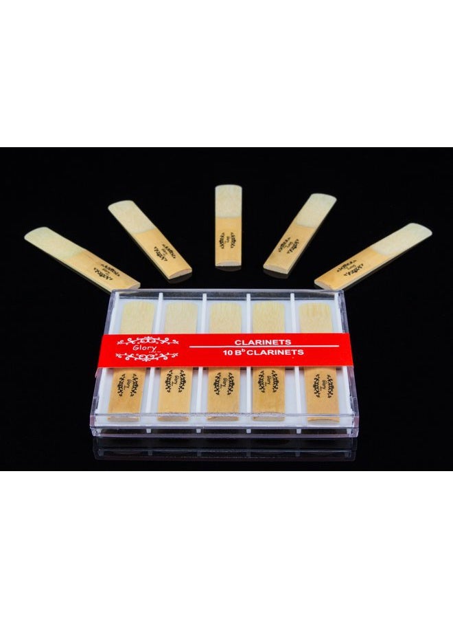 Glory Reeds Clarinet Reed Size# 2, Box of 10~size 1.5, 2, 2.5, 3 ~Click for yours'choice - Image 4
