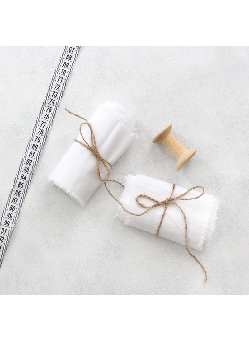 Torn white cotton ribbon, 10 cm - 2.20 meters 2 pieces - pzsku/Z0AD6F028437A7BD1A290Z/45/_/1725792120/d1ec6358-049c-4590-bd7a-a1e961ba127f