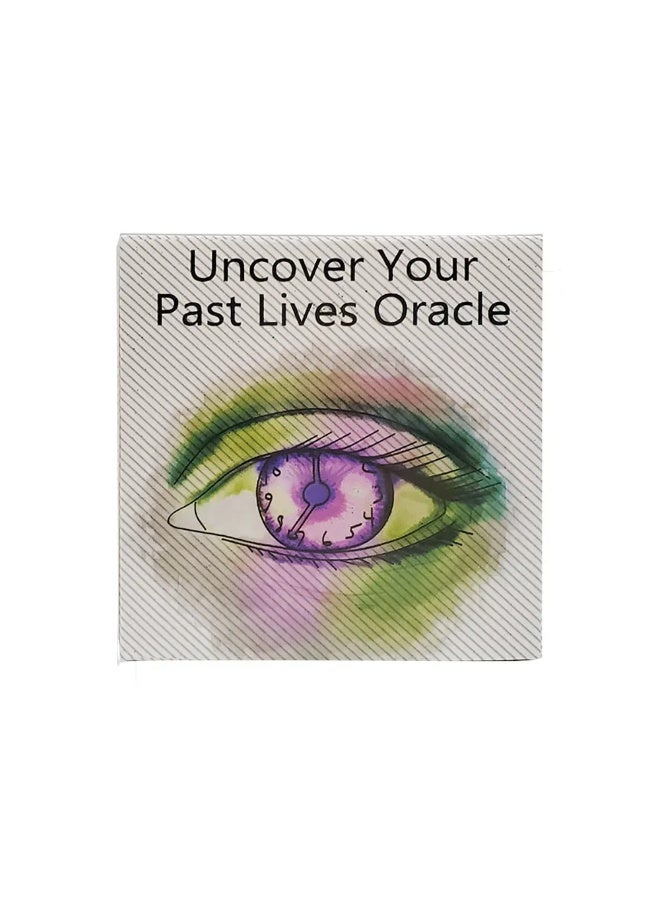 NIBEMINENT Reveal your past life arcane deck. Circular shape. 87 tarot cards. Includes PDF guidebook. Predict arcane card outcomes. Tarot game. - Image 1