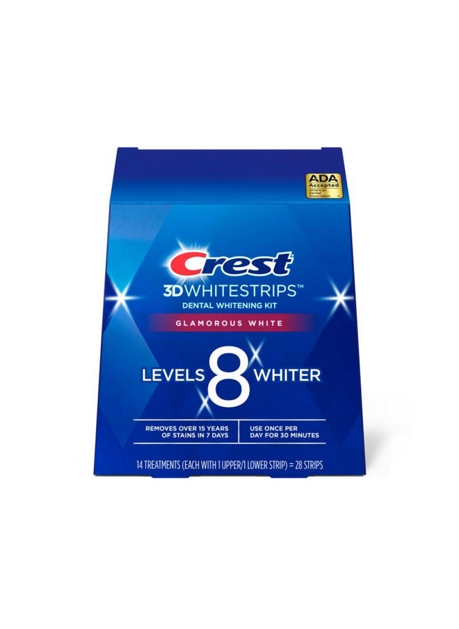 Crest 3D White Glamorous White Whitestrips - 28 Strips (Packaging May Vary)  - Image 1