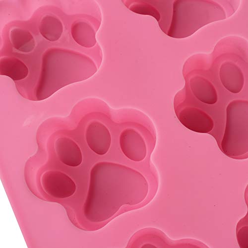 WARMBUY Silicone Molds for Dog Treats Soap Making and Chocolate, Animal Paws, 2 Pack - Image 5