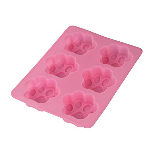 WARMBUY Silicone Molds for Dog Treats Soap Making and Chocolate, Animal Paws, 2 Pack - Image 4