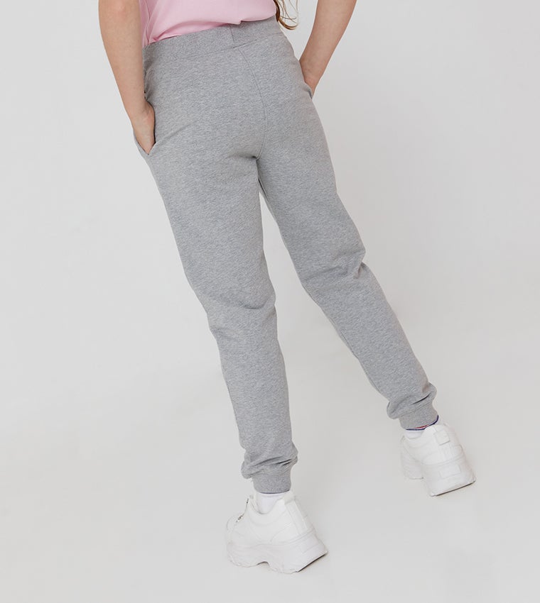 BEVERLY HILLS POLO CLUB BHPC KIDS GREY MELANGE PANT - Image 2