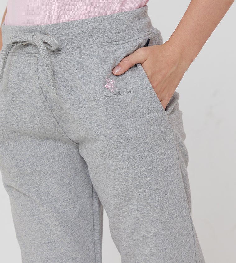 BEVERLY HILLS POLO CLUB BHPC KIDS GREY MELANGE PANT - Image 3