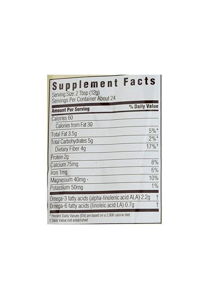 Spectrum Essentials Organic Ground Chia Seed, 10 oz - Image 5