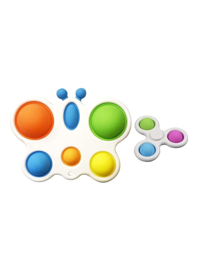 شو وو 2-قطعة البوب فقاعة تململ لعبة مجموعة