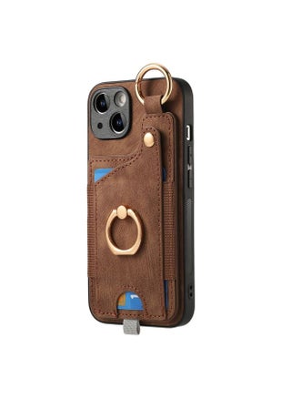 Case Cover For iPhone 12 Pro Max Retro Skin-feel Ring Card Bag Phone Case with Hang Loop Brown - pzsku/Z0AD77465C36D1E035107Z/45/_/1712357184/c632bbee-eb67-4b76-b6b6-7f1678472fa3