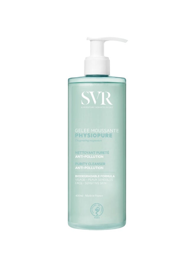 SVR Physiopure Cleansing Gel for Oily to Combination Skin 400ml - Image 1