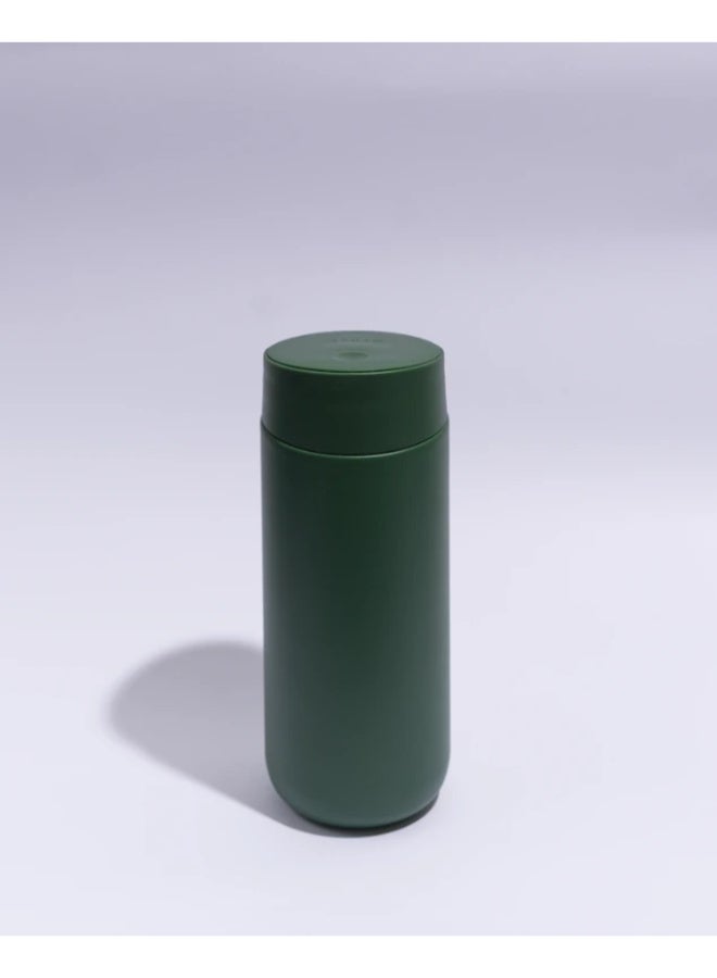 Storm 16 oz Insulated Stainless Steel Inner Ceramic Thermal Mug, Keep Hot and Cold with 3 Lids and Reusable Straw, Cargo Green - Image 2