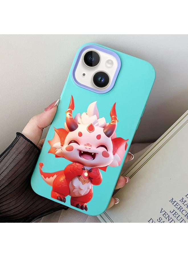 اس-توب جراب لهاتف iPhone 13 من Loong Baby PC Hybrid TPU - Image 1