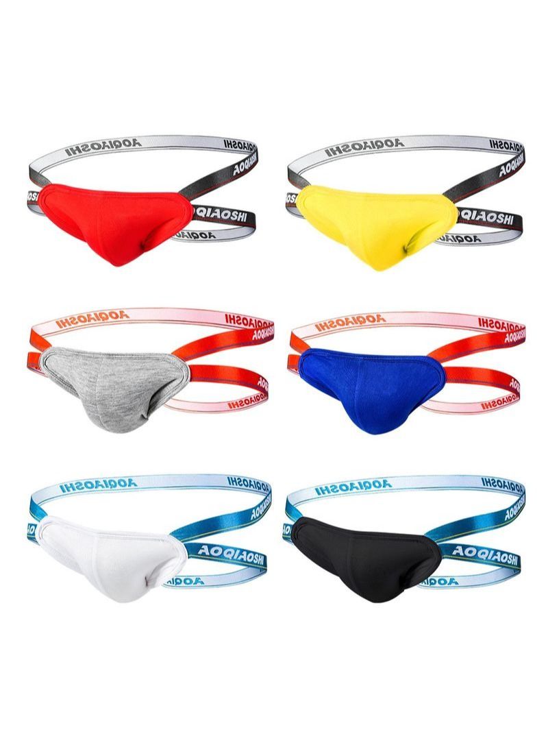 NIBEMINENT 6Pcs Modal Low Waist Men'S Panties - Image 1