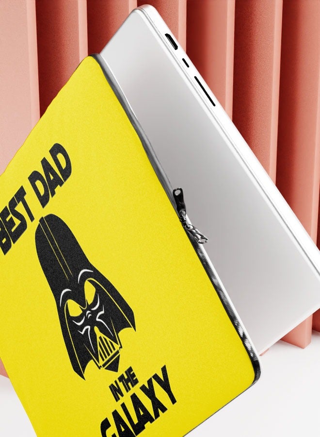 LIT Funny Darth Vader Laptop Sleeve Best Dad Gift Funny Best Dad Quote - Image 2
