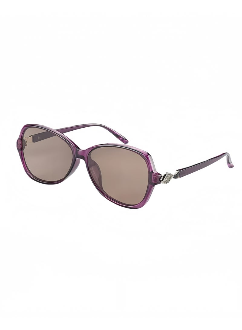 UV400 square women's sunglasses, lightweight metal frame glasses store, suitable for driving, fishing parties, desert beaches, daily outdoor activities - Image 1