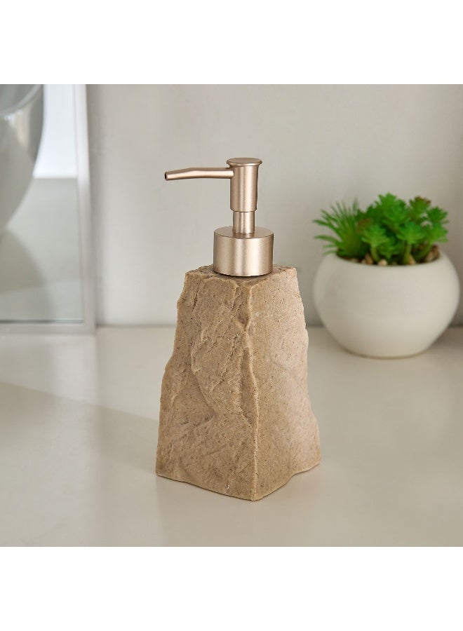 Home Box Whyton Travertine Soap Dispenser - Image 1