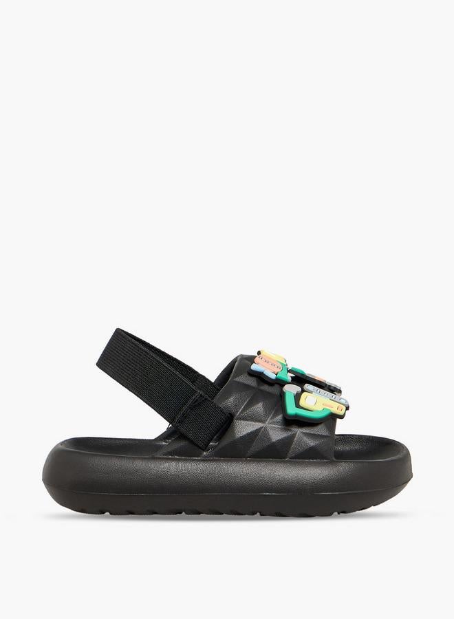 Aqua Boys Construction Vehicle Applique Slides - Image 3