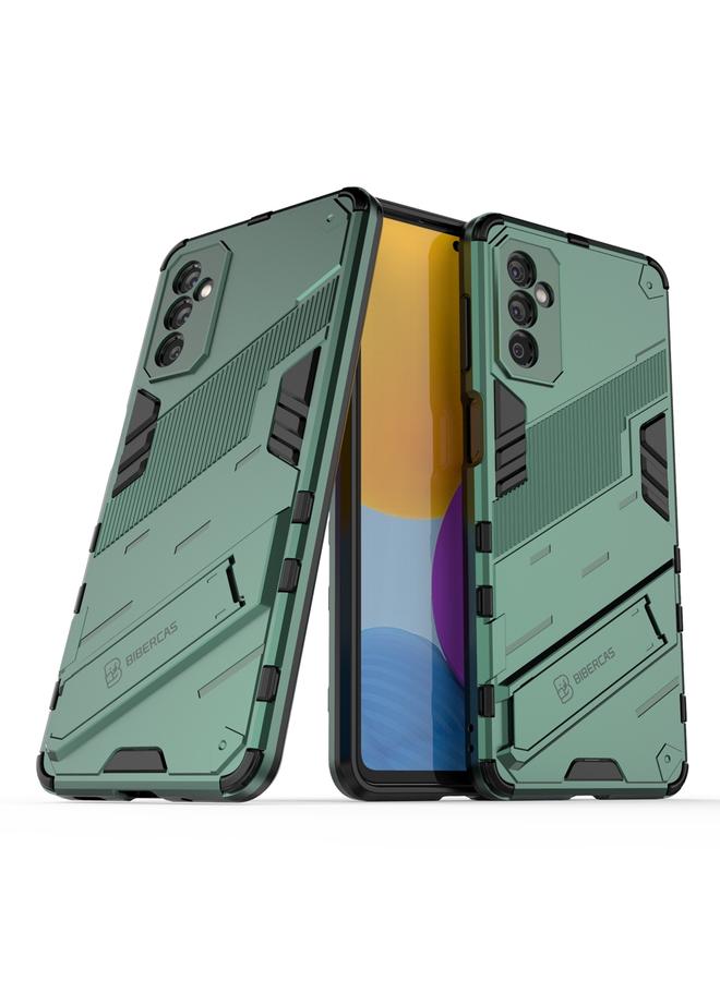 اس-توب جراب لهاتف Samsung Galaxy M52 5G Punk Armor 2 في 1 PC + جراب هاتف مقاوم للصدمات من مادة TPU مع حامل غير مرئي - Image 1