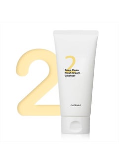 numbuzin No.2 Deep Clean Fresh Cream Cleanser | Face Wash, Rich Foam, Natural Cleansing Ingredients 4.05 fl oz  - Image 1