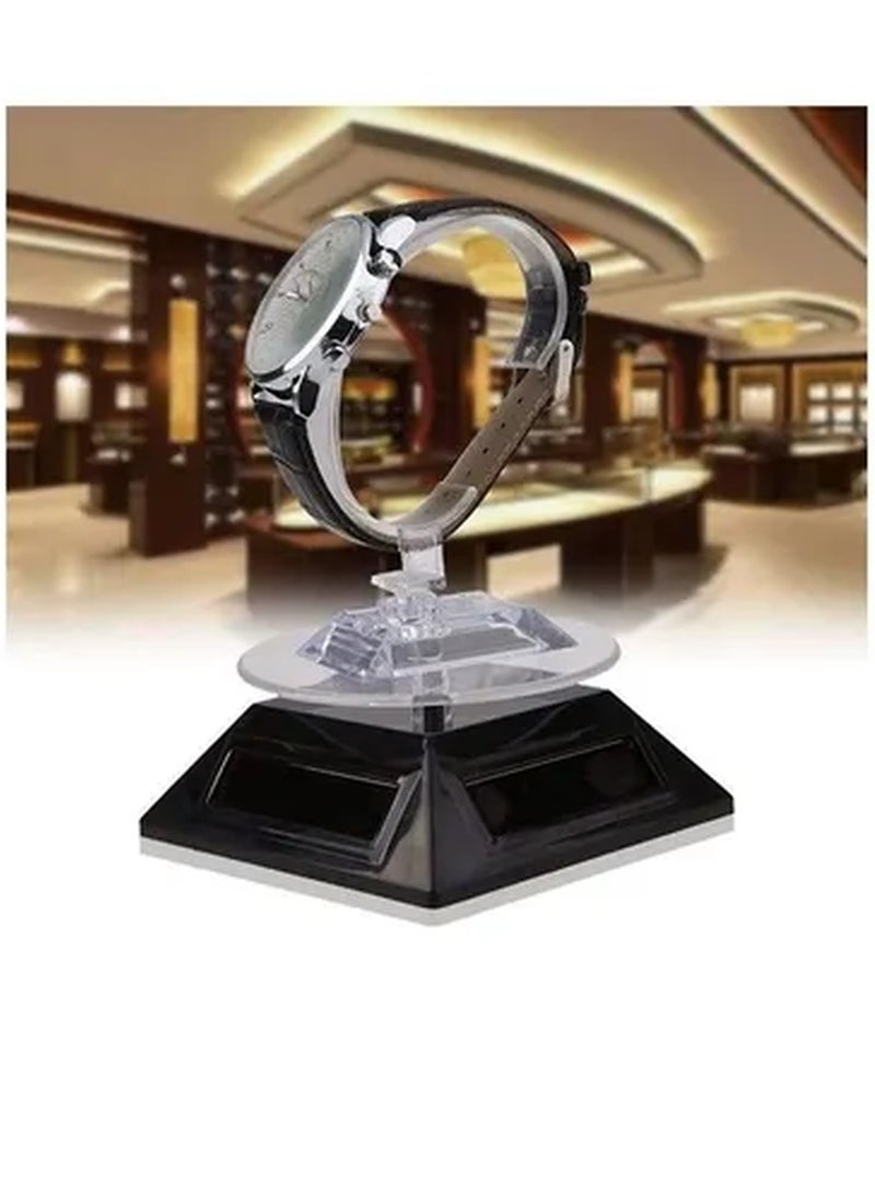 360°Solar Powered Rotating Display Stand - Image 3