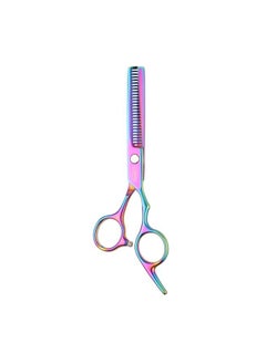 Beauté Secrets Scissors 6 Inch Barber Hair Scissor Thinning Shears Sharp Blades Hairdresser Haircut For Women/Men/Kids Stainless Steel Rainbow Color  - Image 4